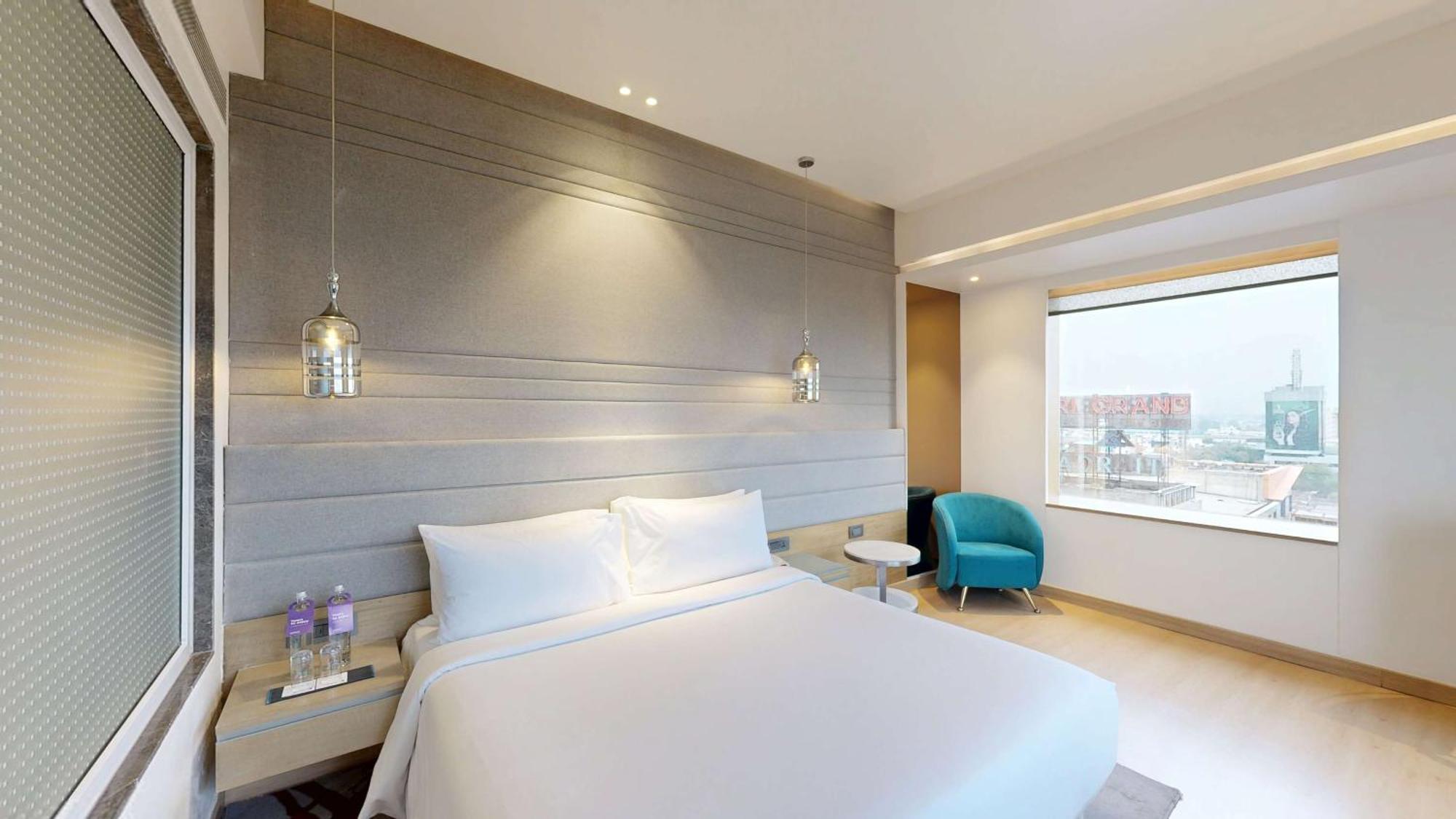 מלון גאזיאבאד Radisson Blu Towers Kaushambi Delhi Ncr מראה חיצוני תמונה Deluxe Room